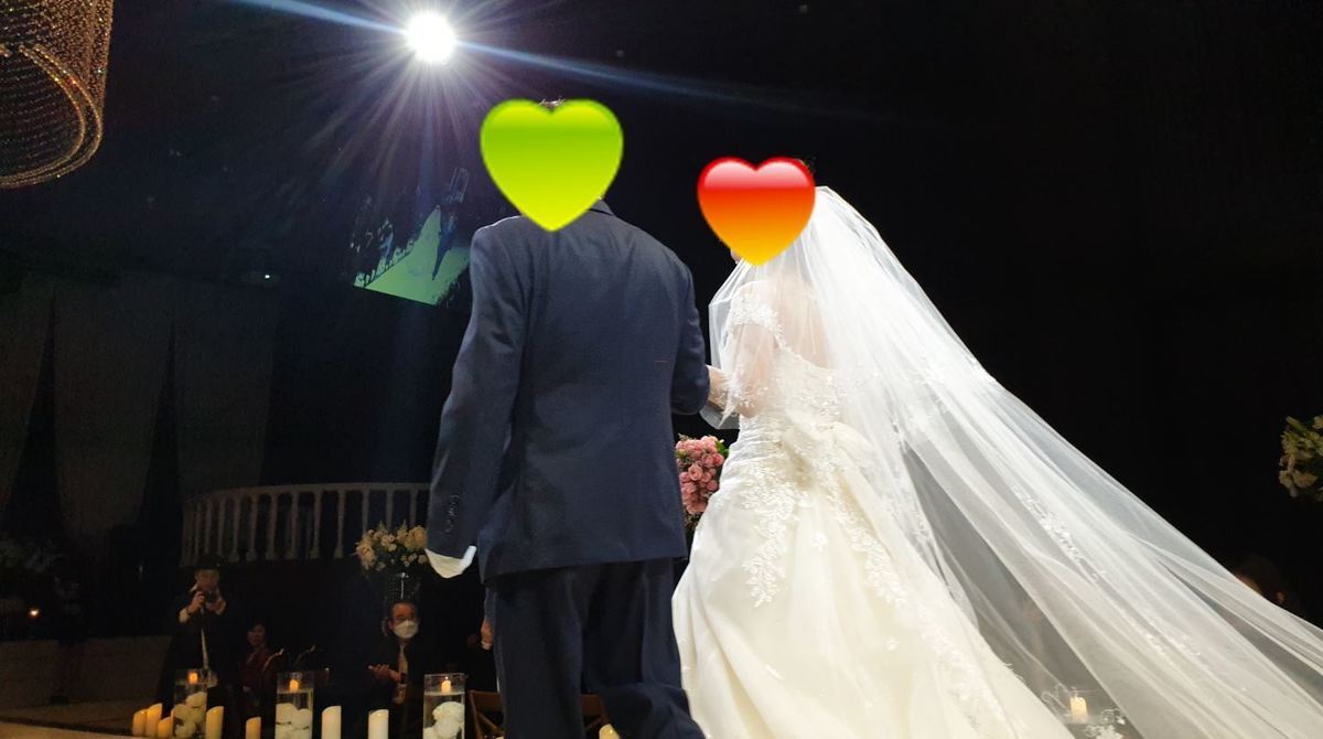 코로나로 인해 어려운 시기.. 결혼을 축하드립니다
