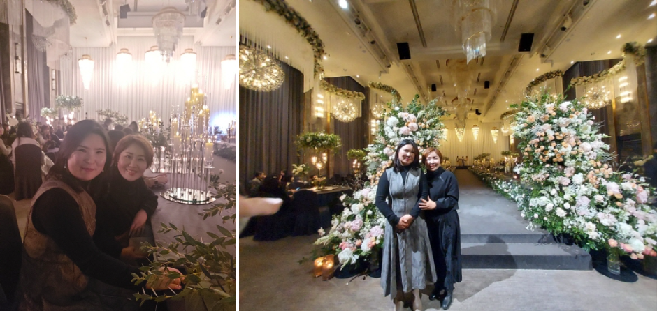 성혼 커플 결혼식에 다녀온 소식+주연근황